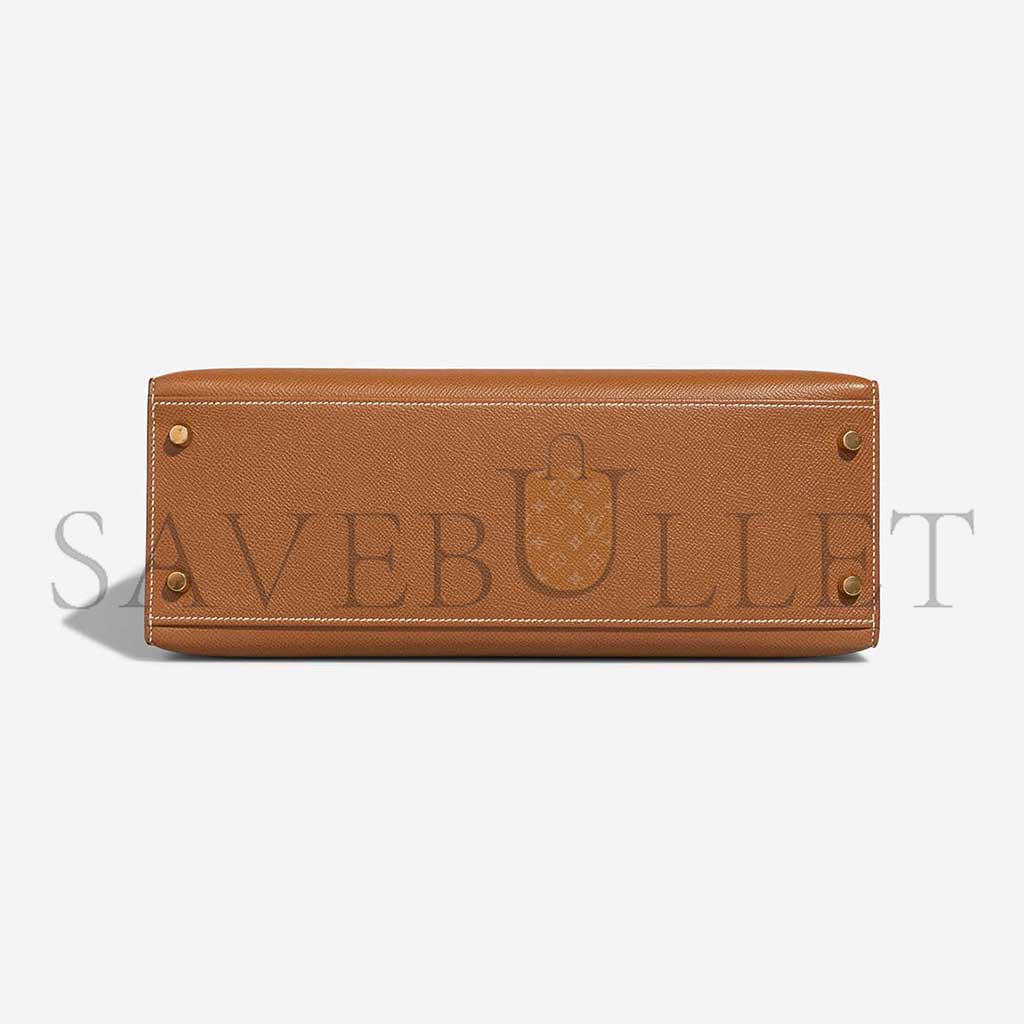 HERMÈS MASTER KELLY SELLIER 32 EPSOM GOLD (32*23*10.5cm)
